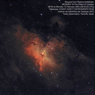 MESSIER 16 - The Pillars of Creation