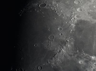 Море Дождей (Платон-Архимед-Эратосфен) Ф=+69%, снято во время АФ-2024