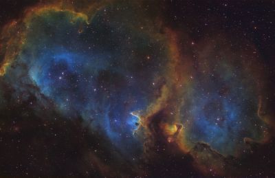 Туманность "Душа" (IC 1848) SHO