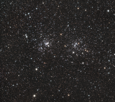 Хи и Аш Персея (NGC 869 & NGC 884)