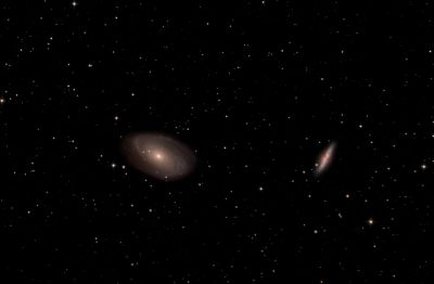 Bode's Galaxy NGC 3031 & Cigar Galaxy NGC 3034