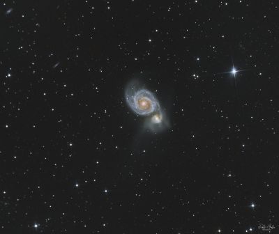 M51 Whirlpool galaxy