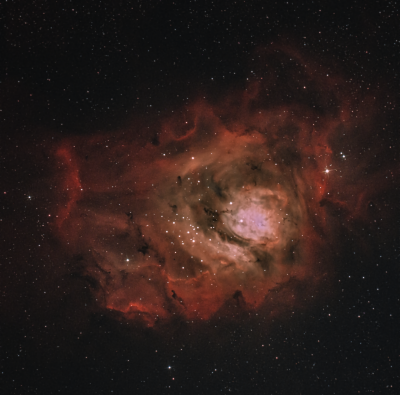 Туманность Лагуна (Тестирование фильтра Optolong l-eXtreme)