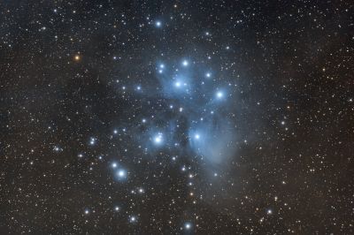 Рассеянное скопление M45 (Плеяды)