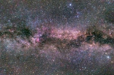 Milky way near the swan