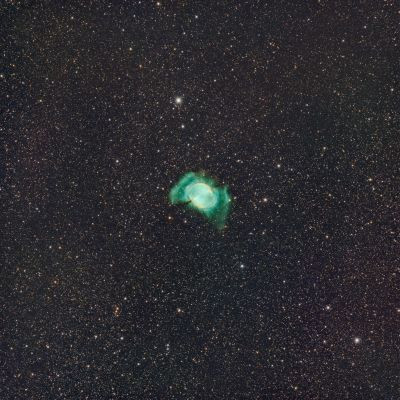 M27 - Dumbbell Nebula, RASA 8", 3 hrs - Astrophotography