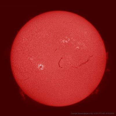 Sun (chromosphere) 16.03.2026 - Astrophotography