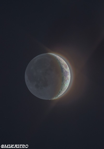 HDR Moon - Astrophotography