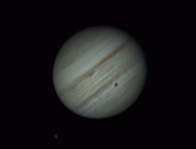 Юпитер и Европа вращнение