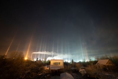 Light pillars
