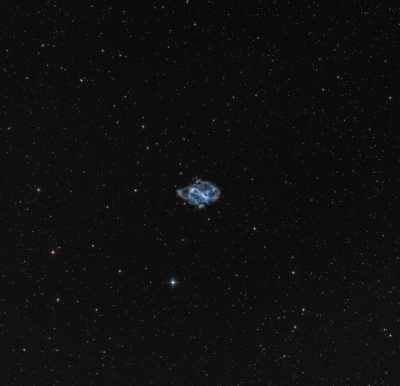 NGC 5189 - Спиральная планетарная туманность в созвездии Муха