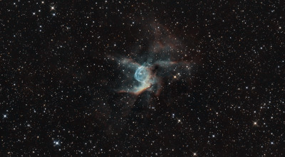 NGC 2359. Thor's helmet - Astrophotography