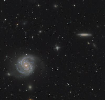 M100 & NGC4312