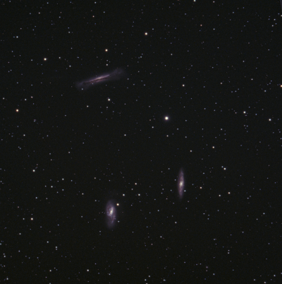 M65, M66, NGC3628 (Leo triplet) 