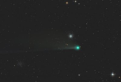 M53 & NGC5053 & Comet C/2020 F3 (NEOWISE)