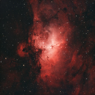 Pillars of Creation in M16 - Astrophotography