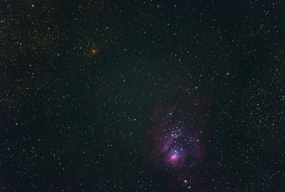 М8 Лагуна и NGC 6544