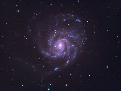 M101 The Pinwheel Galaxy (LRGB)
