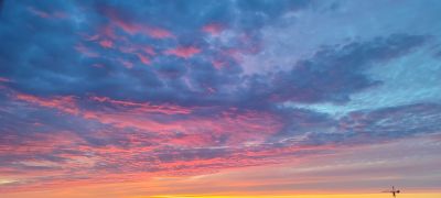 Рубиновые облака