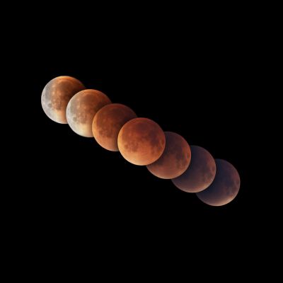 Moon - lunar eclipse