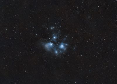 M45 Плеяды (7 сестёр, Subaru и проч)