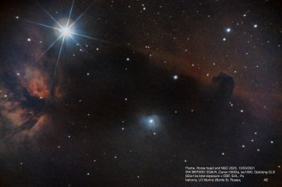 Barnard 33 - Horse head Nebula