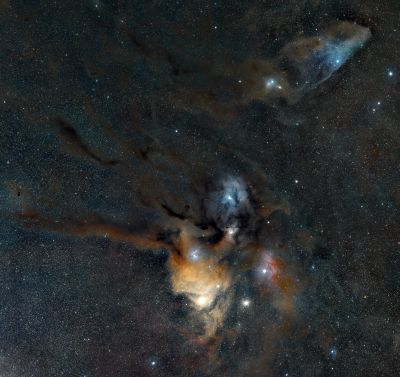 Rho Ophiuchi (Mosaic of 9 panels)