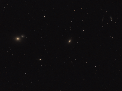 Цепочка Маркаряна в Деве - М 60, М 59, NGC 4607, NGC 4606, NGC 4638, NGC 4641