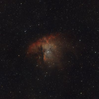 Туманность "Pacman" NGC281 в Кассиопее.