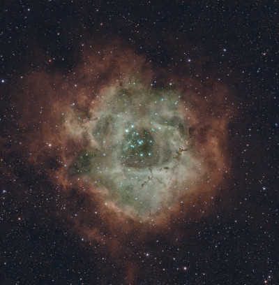 NGC 2237 (Mosaic) - Dual Band - Astrophotography