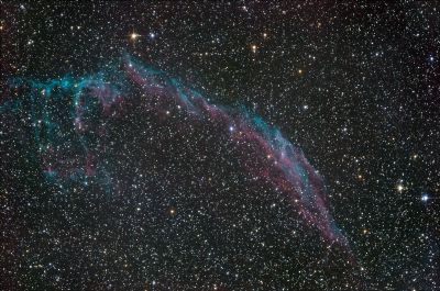 NGC6992 & NGC6995. Network Nebula.