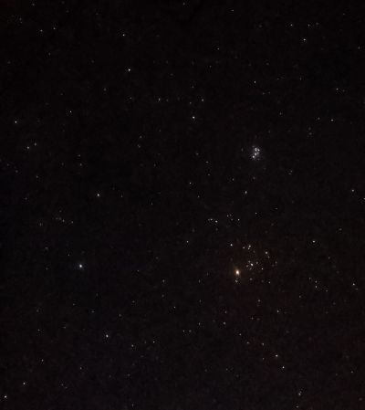 Созвездие Тельца на небе