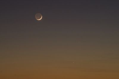 Moon and Mercury