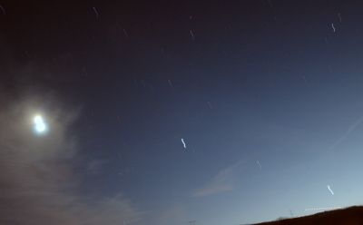 trail star, planets & moon