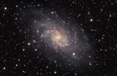 M 33, съемка на два сетапа