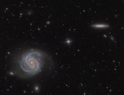 M100 & NGC4312