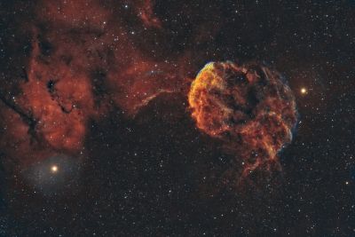 Туманность Медуза (IC 443)