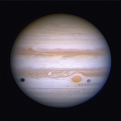 Jupiter and Ganymede 04.02.26 - Astrophotography