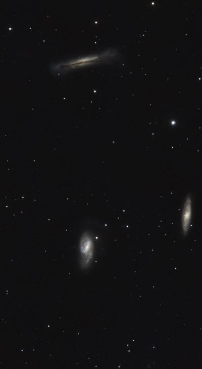 The Leo Triplet - Astrophotography
