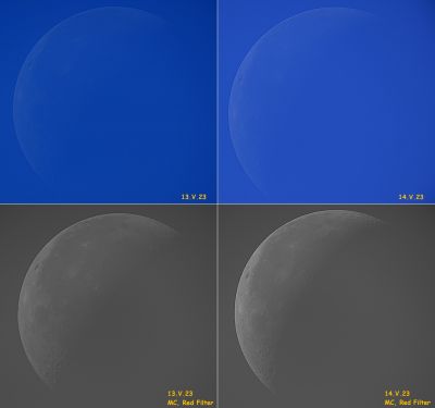 Дневная Луна на АФ-2023