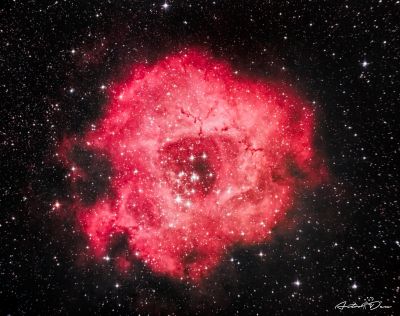 NGC 2237 Rosette nebula