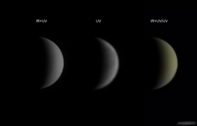 Венера с облаками