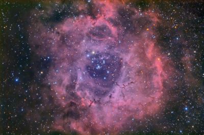 Туманность "Розетка" , NGC2237, L(Ha)RGB