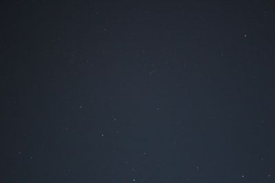 x и h Персея в объективе фотоаппарата