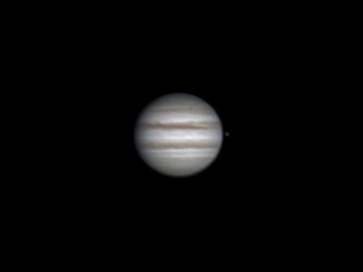 Jupiter and Io (5 apr 2015, 22:45)