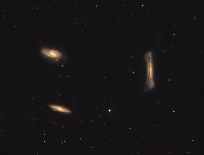 Leo Triplet (M65, M66, NGC 3628)
