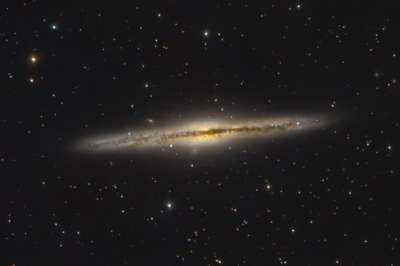 NGC 891 - Спиральная галактика