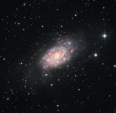 NGC 2403 Галактика в Жирафе