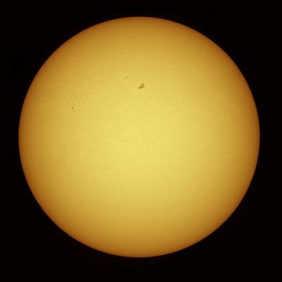 Солнце 28.02.2025 в 12:38-12:40 UTC+5