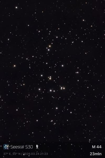 The Beehive Cluster, M44, NGC 2632 - Astrophotography